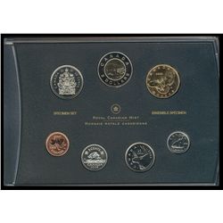 Canada 2006 Spec Set, With Titanium 2 Dollar coin;  Original box and elemental Analysis confirming