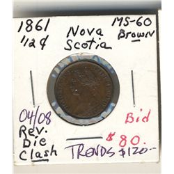 Nova Scotia Half Cent UNC.
