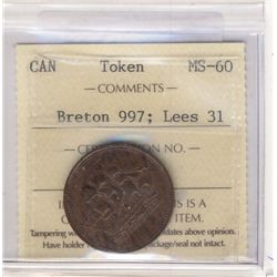 Breton 997, Charlton Lees 31, ICCS MS-60.