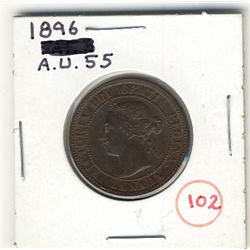 Cent 1896 AU Brown.