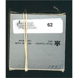 1981 to 1985 BU Silver Dollars.