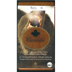 2004 $8.00 The Great Grizzly Limited Edition Stamp and Coin set.