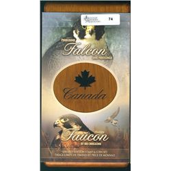 2005 $5.00 Peregrine Falcon and Nestlings Limited Edition Stamp and Coin set.
