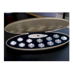 RCM Lot; 25 Cents 1999 set from RCM in Silver in Oval Case with box and certificates.