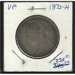 1872H 50 Cents; VF.