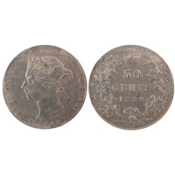1899 50 Cents ICCS VF-30.