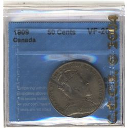 1909 50 Cents CCCS VF-20.
