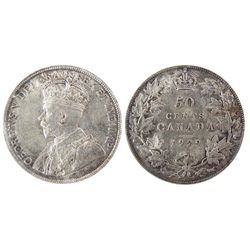 1929 50 Cents, ICCS MS-63. Lightly toned.
