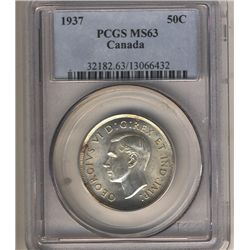 1937 50 Cents PCGS MS-63.