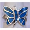 Image 1 : 23.25 CTW TURQOUISE RING .925 STERLING SILVER