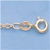 Image 1 : Genuine 16" 14k  Gold-Yellow  1.9mm Oval Link Chain