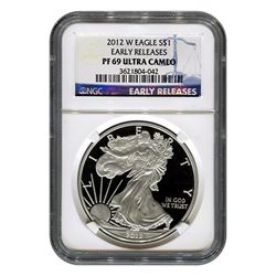 Certified Proof Silver Eagle PF69 2012 Early Releases