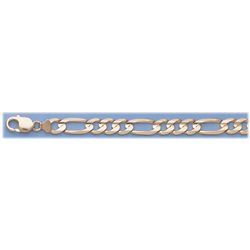 GENUINE 16\" 14K ITALIAN GOLD FIGARO CHAIN 43.2 gram