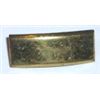 Image 1 : VINTAGE RARE MILITARY OFFICER BAR STAMPED WITH SHEILD & CROSS & *SHOLD-R-FORM*! PIN CAME OUT OF SAFE