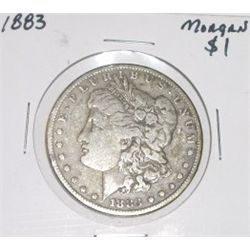 1883 MORGAN SILVER DOLLAR *NICE EARLY SILVER DOLLAR*!! SILVER DOLLAR CAME OUT OF SAFE!!