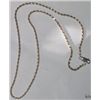 Image 1 : SILVER ITALIAN CHAIN WEIGHS .30ozs STAMPED *.925 ITALY* FINE SILVER*!! CHAIN CAME OUT OF SAFE!!