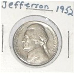 1952 JEFFERSON NICKEL *NICE EARLY COIN!! NICKEL CAME OUT OF SAFE!!