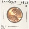 Image 1 : 1978-D LINCOLN PENNY *RARE BU MS HIGH GRADE*!! PENNY CAME OUT OF SAFE!!