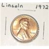 Image 1 : 1972 LINCOLN PENNY *RARE BU MS HIGH GRADE*!! PENNY CAME OUT OF SAFE!!