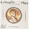 Image 1 : 1966 LINCOLN PENNY *RARE BU MS HIGH GRADE*!! PENNY CAME OUT OF SAFE!!