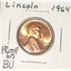 Image 1 : 1964 LINCOLN PENNY *RARE PROOF-65 BU HIGH GRADE*!! PENNY CAME OUT OF SAFE!!