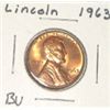 Image 1 : 1963 LINCOLN PENNY *RARE BU MS HIGH GRADE*!! PENNY CAME OUT OF SAFE!!