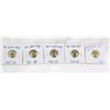 Image 1 : 5 Mini Maximiliano Gold Coins