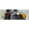 Image 6 : Women's Watch Bracelet with Dangling dolphins and