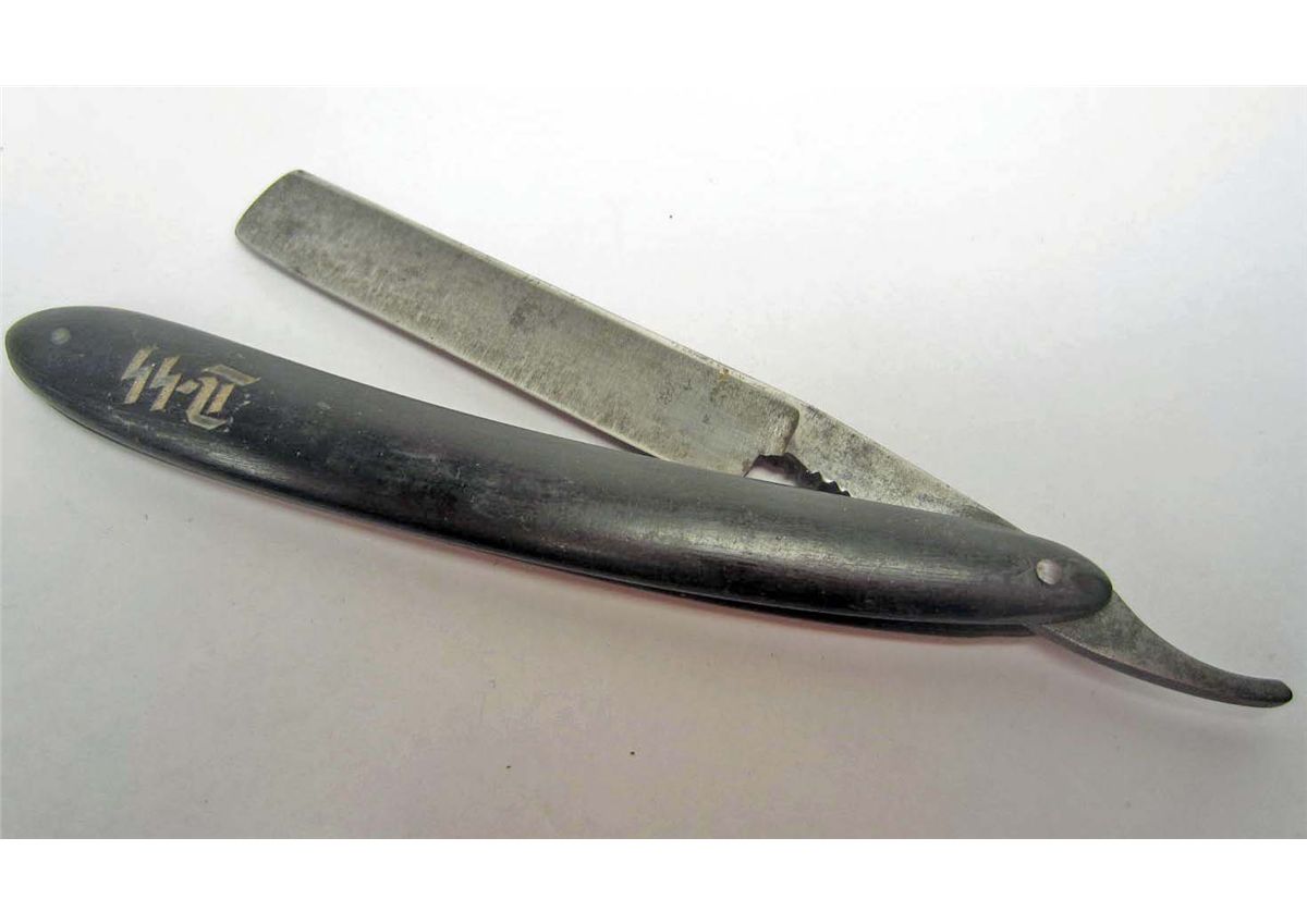 GERMAN NAZI SS STRAIGHT RAZOR