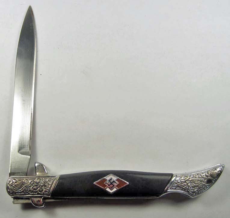 GERMAN NAZI HITLER YOUTH HJ POCKET KNIFE