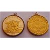 Image 1 : Marshall Islands 1996 5 Dollars Angels Selectively Gilt in Pendant Mount