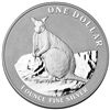 Image 1 : Australia 2012 Dollar Kangaroo Silver Specimen UNC