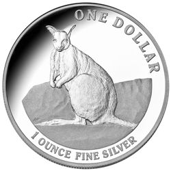 Australia 2012 Dollar Kangaroo Silver Proof