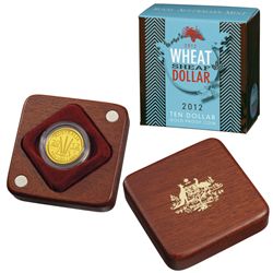 Australia 2012 Ten Dollars Gold Proof Wheat Sheaf
