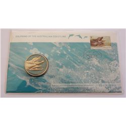Australia Dolphins of the Australian Coastline Medallic PNC