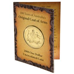 Australia 2008 Coat of Arms 1 Dollar 'C' Mintmark Lot of 19