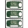 Image 2 : Australia 1933 Riddle-Sheehan One Pound Consecutive Trio