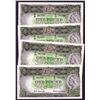 Image 1 : Australia 1961 Coombs-Wilson One Pound Consecutive Run of 4