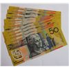 Image 1 : Australia 1995 Fraser-Evans $50 Consecutive Run of 10