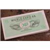 Image 2 : Australia World Expo 1988 Original Bundle of 100 $5 Notes