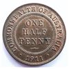 Australia 1911 Halfpenny