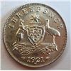 Australia 1921 M Threepence
