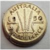 Image 1 : Australia 1950 Threepence Error