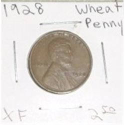 1928 Wheat Penny XF *