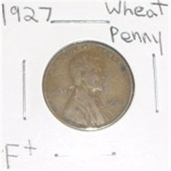 1927  Wheat Penny F+ *