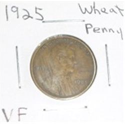1925 Wheat Penny VF