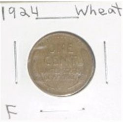 1924 Wheat Penny F