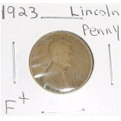 1923 Wheat Penny F+
