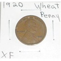 1920 Wheat Penny XF **