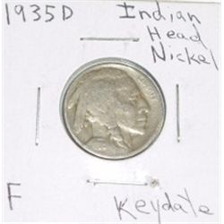 1935 D Buffalo Nickel F